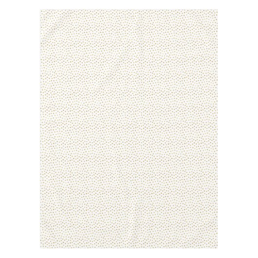 Goudglitterstippen Tafelkleed (Voorkant)