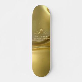 Goudgoud op aanvraag Gold Skateboard