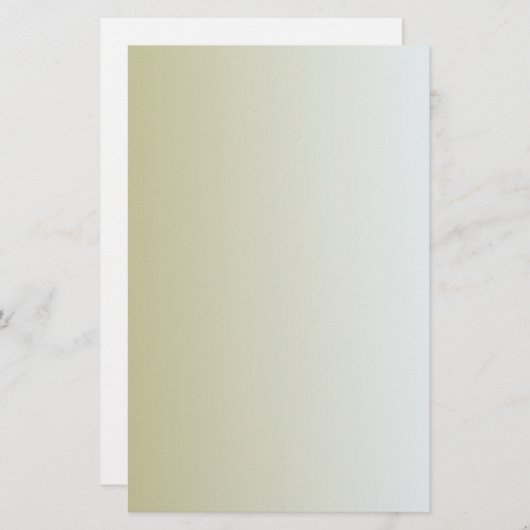 Goudgradiënt Briefpapier (Voorkant / Achterkant)