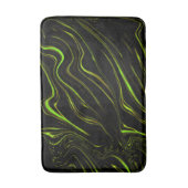 Goudgras, langwerpige golvende sporen van zwart fo badmat (Voorkant Verticaal)