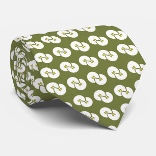 goudgroene stropdas