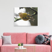Goudhaan canvas afdruk (Insitu (Woonkamer))
