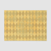  goudharlequin-divers diamantpatroon tissuepapier (Voorkant)