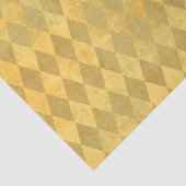  goudharlequin-divers diamantpatroon tissuepapier (Detail)