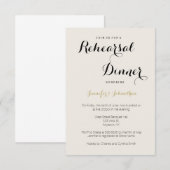 Goudhedendaagse feestdagen kaart (Voorkant / Achterkant)