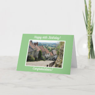 Goudheuvel, Shaftesbury, Dorset, Engeland Kaart