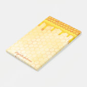 Goudhoningraathoningraatdruppelnaam Post-it® Notes (Schuin)