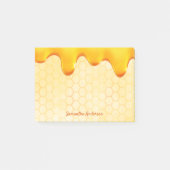 Goudhoningraathoningraatdruppelnaam Post-it® Notes (Voorkant)