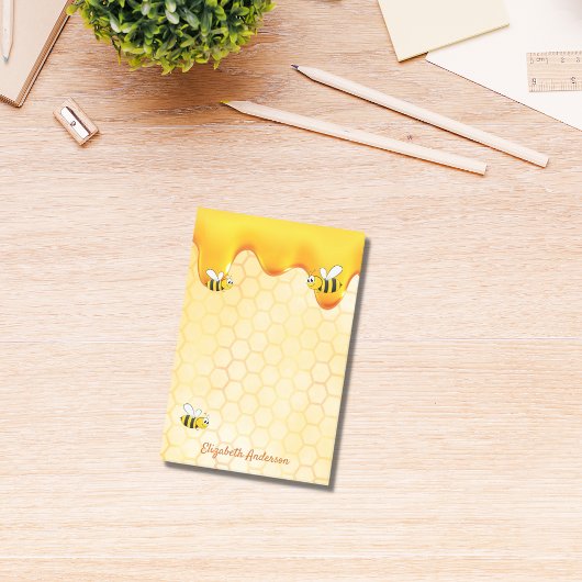 Goudhoningraathoningraatdruppelnaam Post-it® Notes