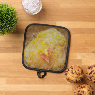 Goudie het Kipje Pannenlap