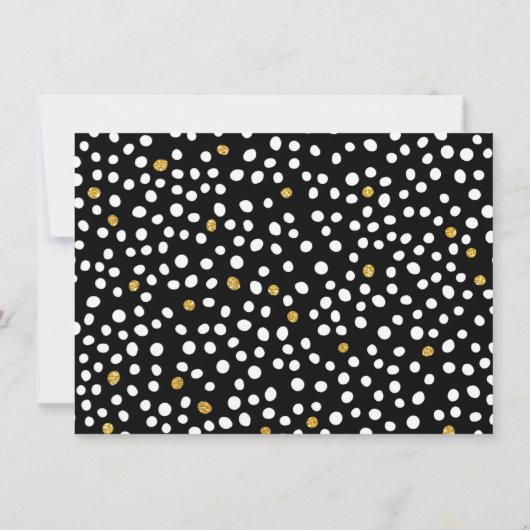 Goudkaarsen en rokerverrassingen op feestdag kaart (Achterkant)