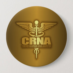 Goudkaduceus (CRNA) Ronde Button 4,0 Cm