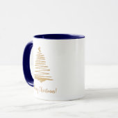 Goudkerstboom Mok (Voorkant links)