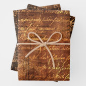 goudkleurig  gouddampverlooppapier inpakpapier vel (In situ)