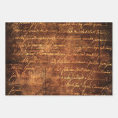 goudkleurig  gouddampverlooppapier inpakpapier vel (Voorkant)