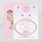 Goudkroon en Paarse Stripes Kaart (Voorkant / Achterkant)