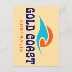 Goudkust Australië Briefkaart