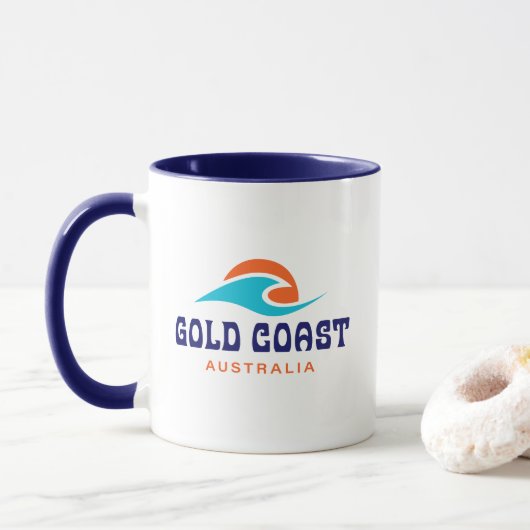 Goudkust Australië Mok (Met donut)