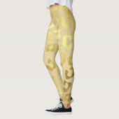 Goudleopardkleding leggings (Links)