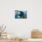 goudlichaam poster (Keuken)