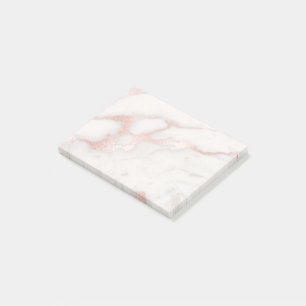 goudmarmer van elegant roos post-it® notes