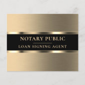 Goudmetaalelegante flyer (Voorkant)