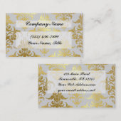  goudolieramp visitekaartje (Voorkant / Achterkant)