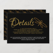  goudolierendetail informatiekaartje (Voorkant / Achterkant)