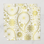 Goudpaisleypatroon (Voorkant / Achterkant)