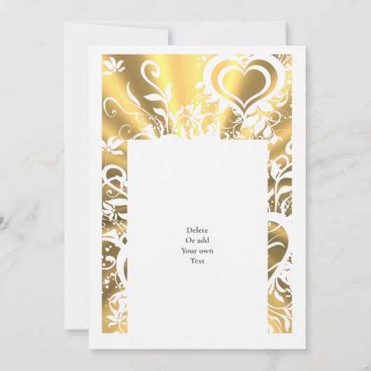 Goudpapier voor oraal gebruik kaart (Achterkant)