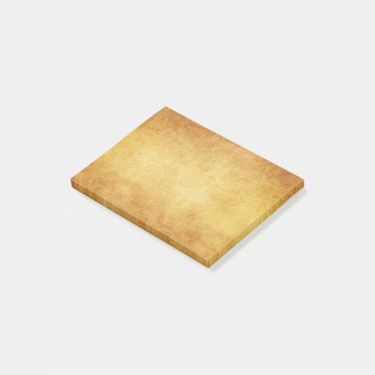goudperkamentpapier Antiek blanco Post-it® Notes (Schuin)