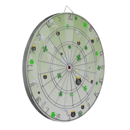 Goudpotje Dartbord (Voorkant Links)