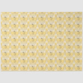 Goudrodet Tissuepapier met vloeiende schoonheid (Voorkant)