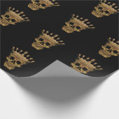 goudschedel cadeaupapier (Hoek)