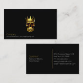 Goudschedel Visitekaartje (Voorkant / Achterkant)