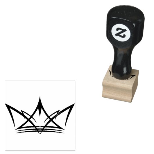 Goudschetsstijl Rubberstempel (Gestempeld)