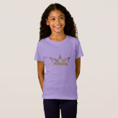Goudschetsstijl T-shirt (Voorkant volledig)
