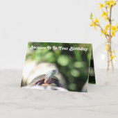 Goudschildpad Kaart (Gele Bloem)