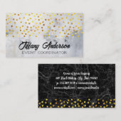 goudschors | wandtextuur visitekaartje (Voorkant / Achterkant)