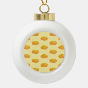 Goudse Kaas Ronden Nederlandse Foodie Gastronomie Keramische Bal Ornament