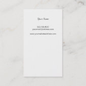 goudslang Huid Zig Zag Pattern Group Visitekaartje (Achterkant)