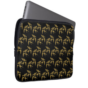 goudslikpatroon laptop sleeve