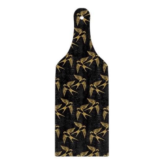 goudslikpatroon snijplank (Voorkant)