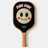Goudsparken harten dink Monogram Pickleball Paddle (Voorkant)