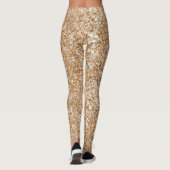 Goudsparkle-Leggings Leggings (Achterkant)