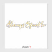 Goudsparkle Sticker (Vel)