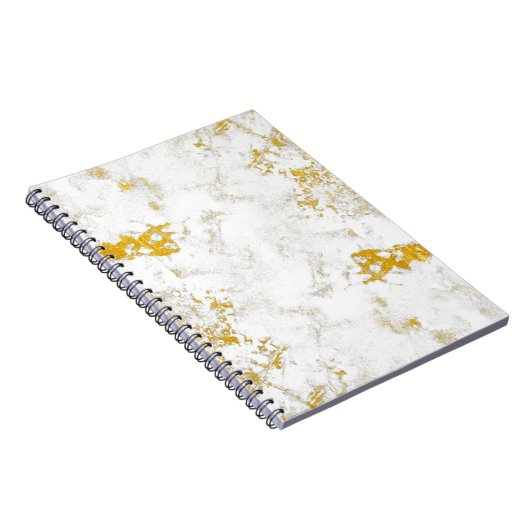 Goudspatten Textuur. Ontwerpelement ppplijn Notitieboek (Rechterzijde)