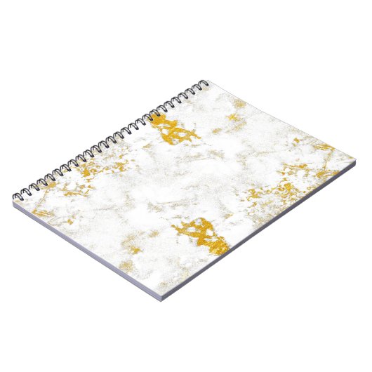 Goudspatten Textuur. Ontwerpelement ppplijn Notitieboek (Linkerzijde)