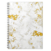 Goudspatten Textuur. Ontwerpelement ppplijn Notitieboek (Voorkant)