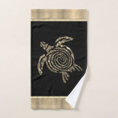 Goudspiraalschildpad Bad Handdoek (Handdoek)